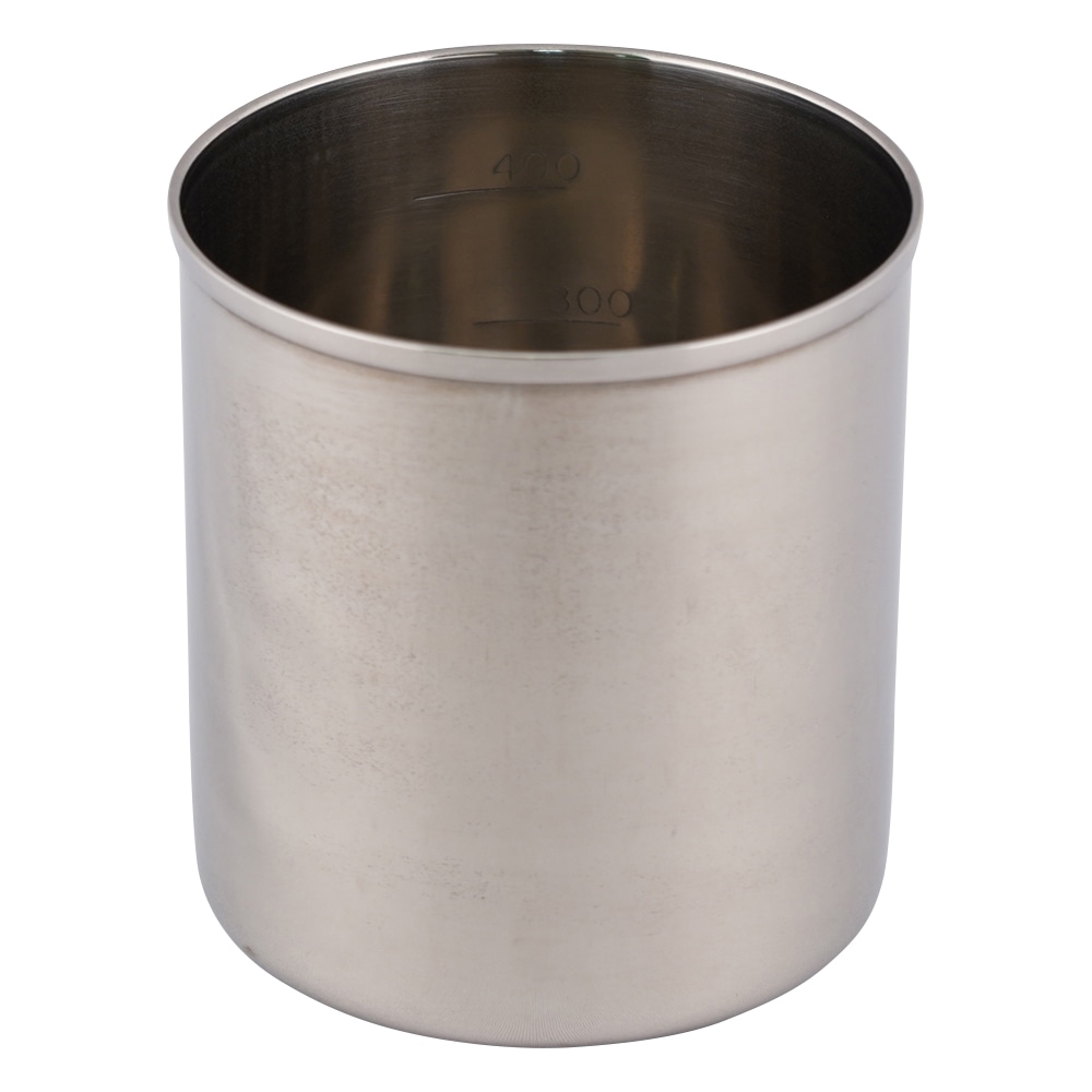 アズワン 目盛付き万能壺(蓋無し) 500mL U-63 1個(ご注文単位1個)【直送品】