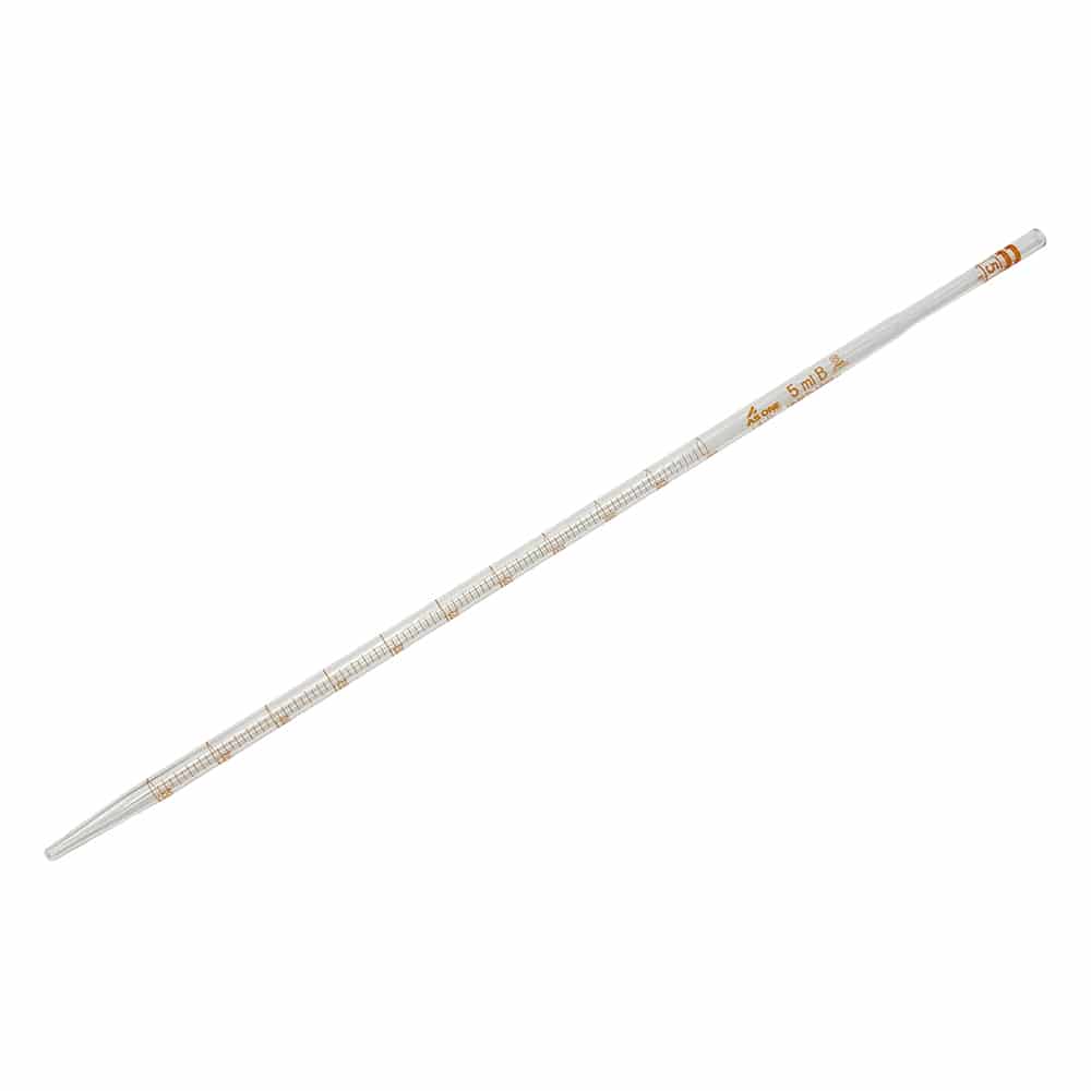 アズワン 中間メスピペット 太穴5mL 1本(ご注文単位1本)【直送品】