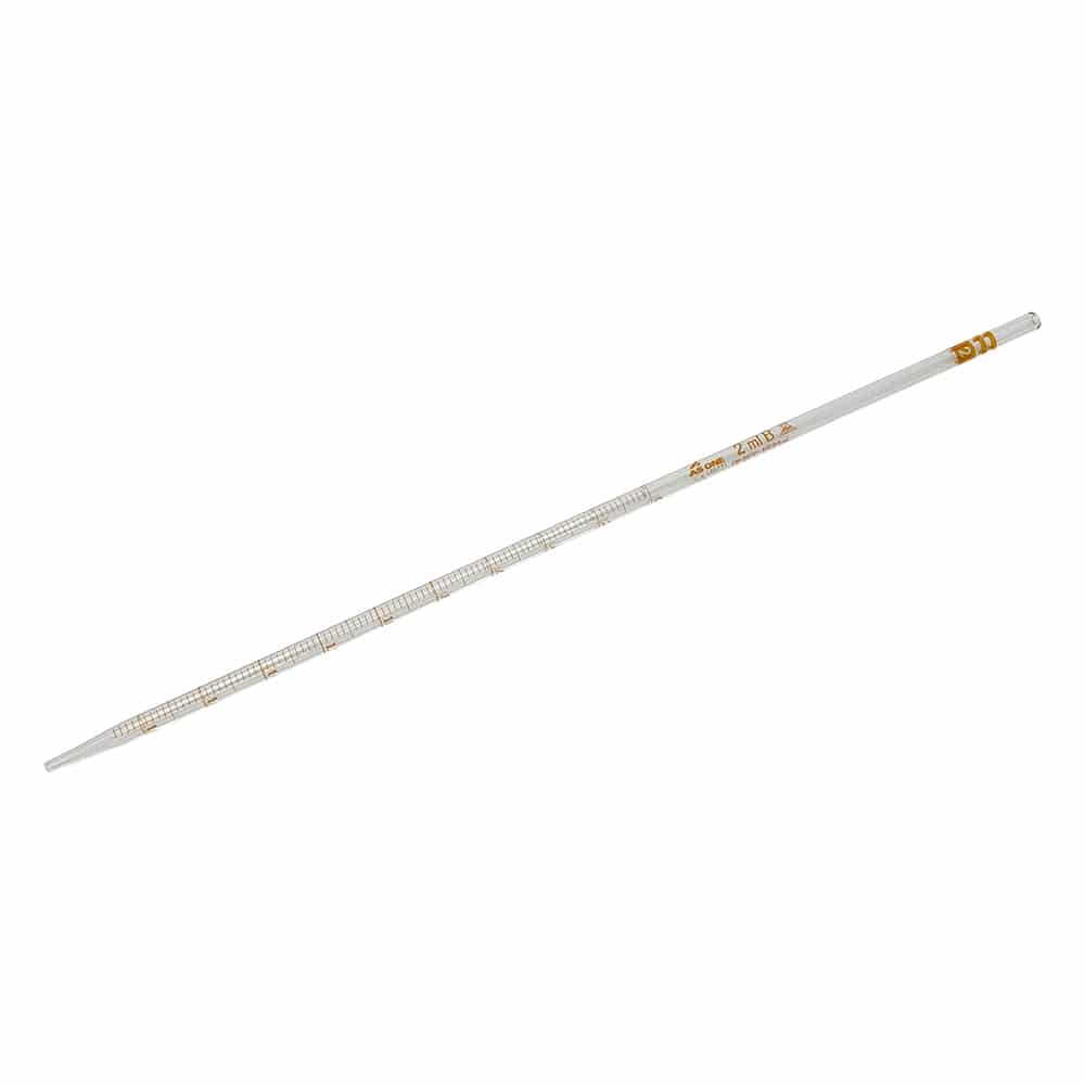 アズワン 先端メスピペット 太穴2mL 1本(ご注文単位1本)【直送品】