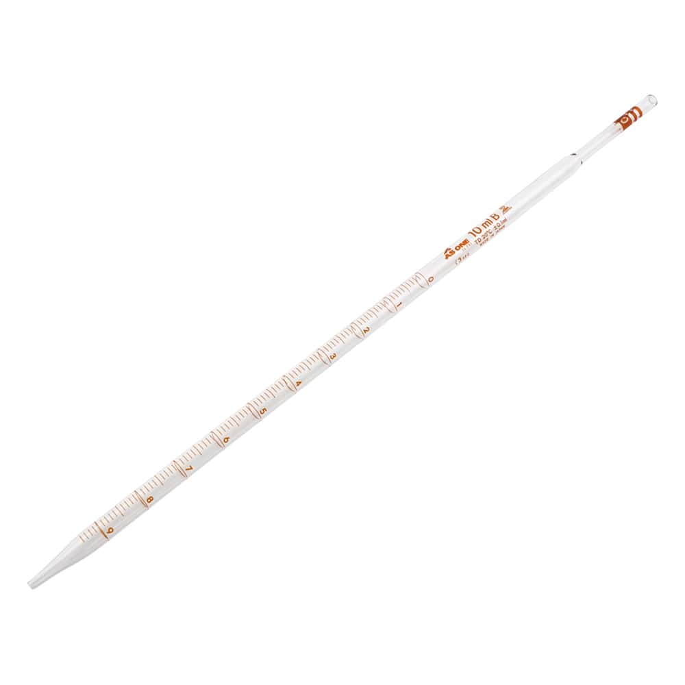 アズワン 先端メスピペット 太穴10mL 1本(ご注文単位1本)【直送品】