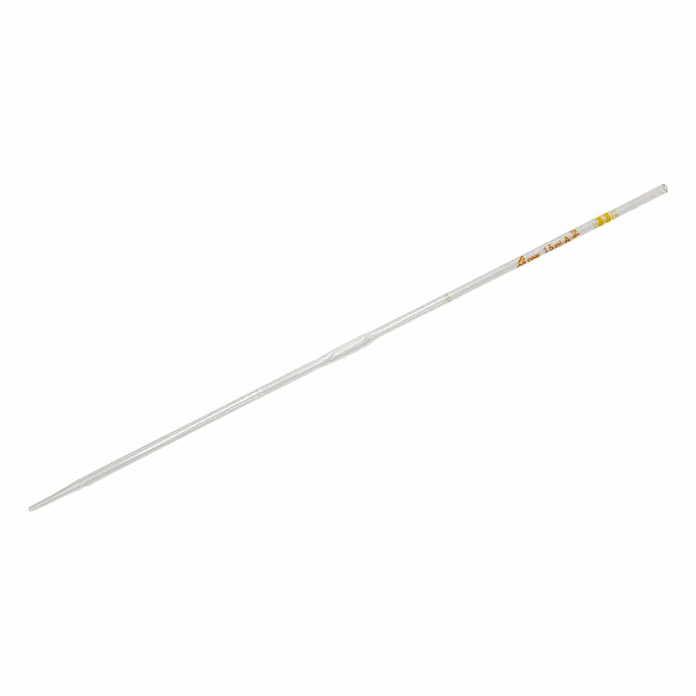 アズワン ホールピペット 1.5mL 1本(ご注文単位1本)【直送品】