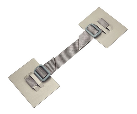 ティーエフサービス Tプレート ベルトタイプ 2個入 グレー TPB-7090G 1セット(ご注文単位1セット)【直送品】