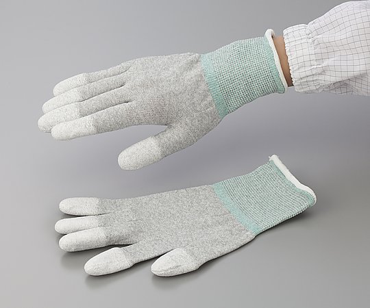 アズピュア(アズワン) アズピュア ESD手袋(オーバーロックタイプ) 指先コート LL 10双入 1袋(ご注文単位1袋)【直送品】