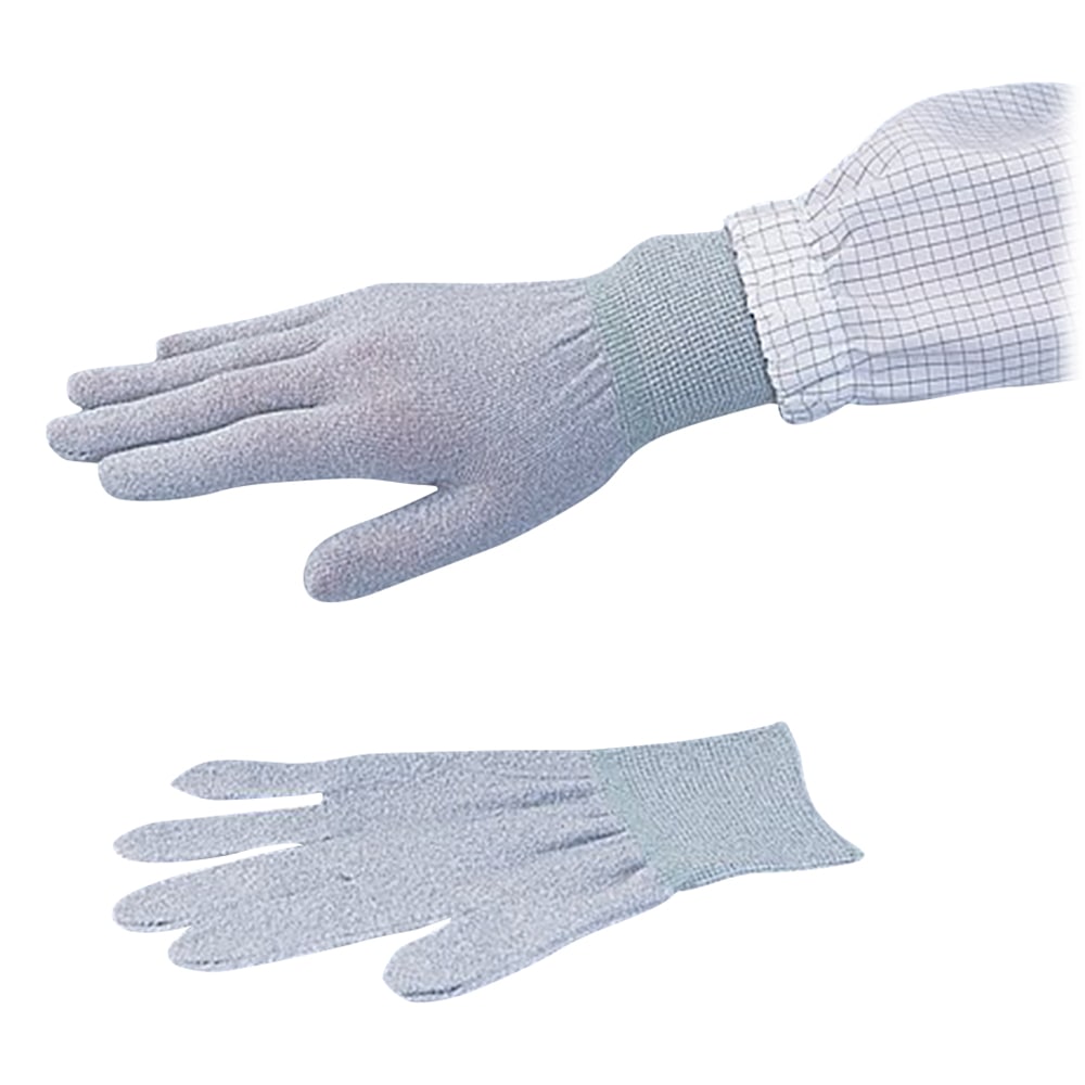 >アズピュア（アズワン） アズピュア　導電手袋　S　10双　 1袋（ご注文単位1袋）【直送品】