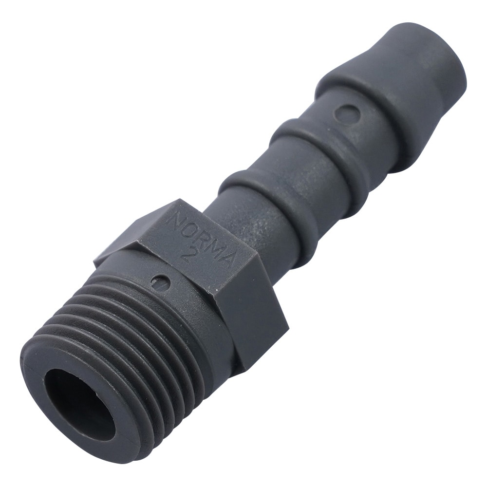 アズワン ホースコネクター 10個入 GES-6×1/8 1箱(ご注文単位1箱)【直送品】