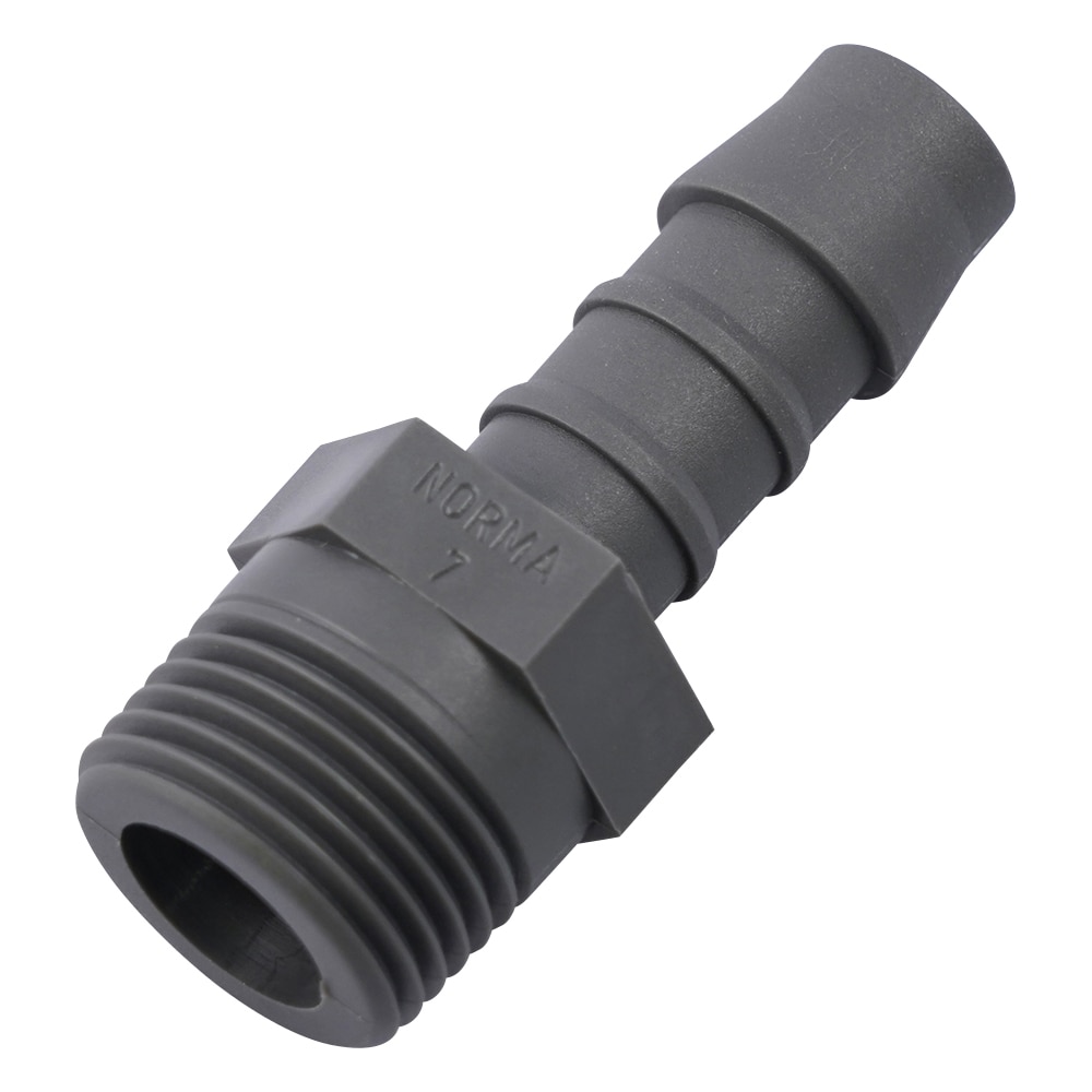 アズワン ホースコネクター 10個入 GES-10×3/8 1箱(ご注文単位1箱)【直送品】