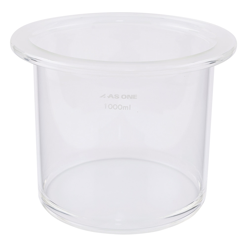 アズワン セパラブルフラスコ 筒型 1000mL 口内径φ120mm 1個(ご注文単位1個)【直送品】
