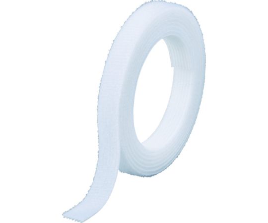 トラスコ中山 マジックバンドR結束テープ 両面 幅10mmX長さ5m白 MKT-10V-W 1巻(ご注文単位1巻)【直送品】