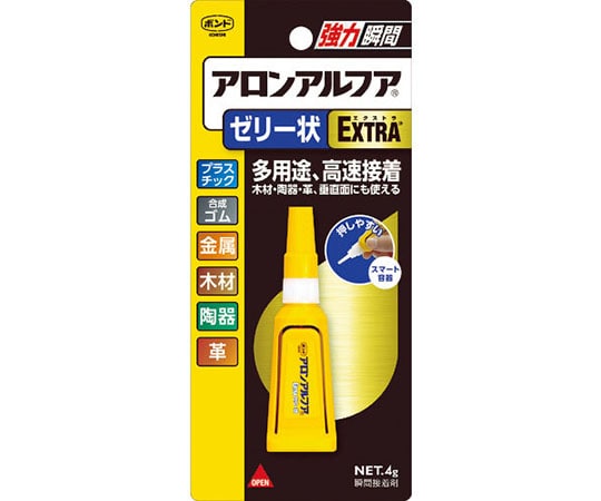 コニシ アロンアルフアEXTRAゼリー状 4g 05274 1本(ご注文単位1本)【直送品】