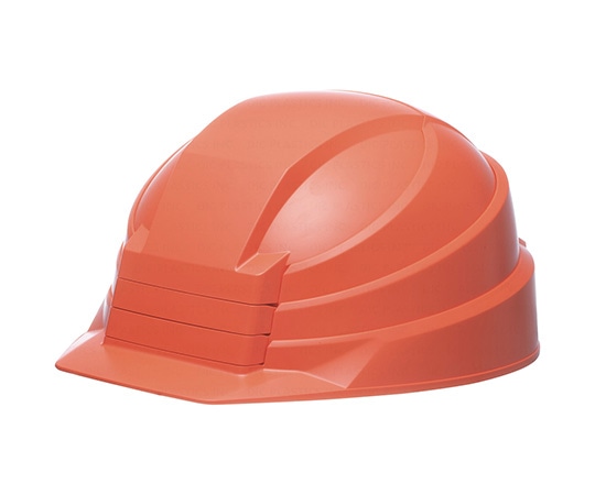 DICプラスチック 折りたたみ式ヘルメット IZANO2 オレンジ AA21-O 1個(ご注文単位1個)【直送品】