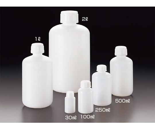 サンプラテック PE細口瓶　5L　02068 1本（ご注文単位1本）【直送品】