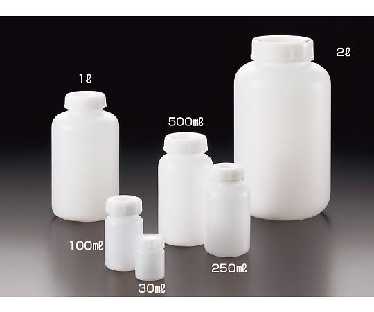 サンプラテック PE広口瓶　2L　02087 1本（ご注文単位1本）【直送品】