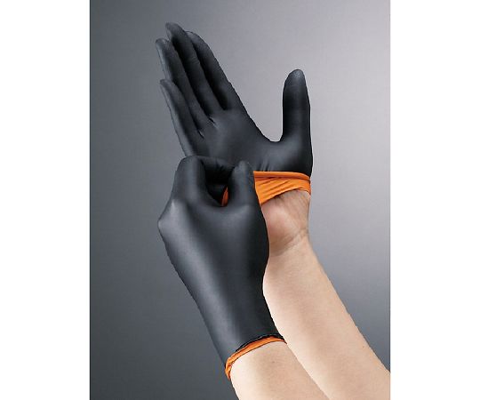 O&M Halyard Japan リバーシブルニトリルグローブ（ブラックファイア・業務用）　150枚入　L　44758 1箱（ご注文単位1箱）【直送品】