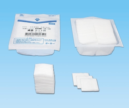 Yamato（大和工場） 滅菌カット綿　4cm×4cm　40枚　24袋　59406 1箱（ご注文単位1箱）【直送品】