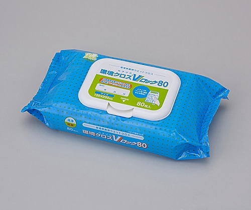 ハクゾウメディカル ハクゾウ 環境クロス(R)Vロック容器入80枚　3394120 1個（ご注文単位1個）【直送品】