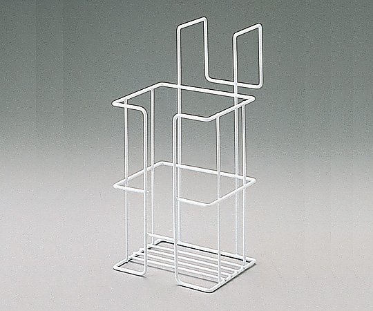 三和化研工業 尿器ラック (角型) 1個(ご注文単位1個)【直送品】