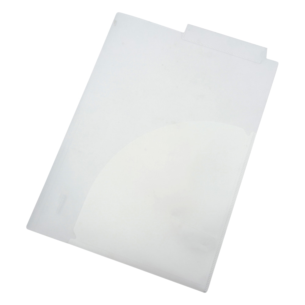 LIHITLAB カルテフォルダー ダブルポケット 50枚入 HK712 1箱(ご注文単位1箱)【直送品】