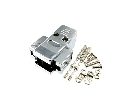 Linkman D-SUBコネクターカバー 9P/3列15P用 インチネジ 32209CTE 1個(ご注文単位1個)【直送品】