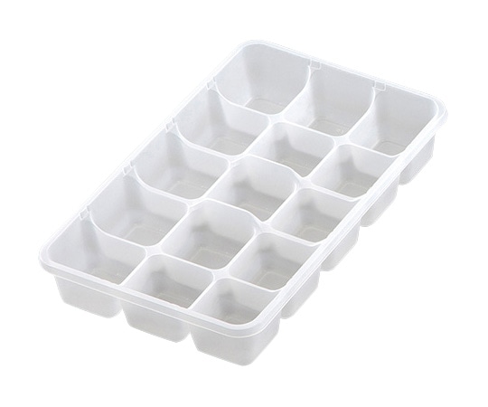 アズワン サンプル保管仕切トレー 15穴角 50枚入 1袋(ご注文単位1袋)【直送品】