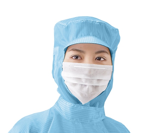 アズピュア（アズワン） APCRフード　青L　SH2B 1枚（ご注文単位1枚）【直送品】