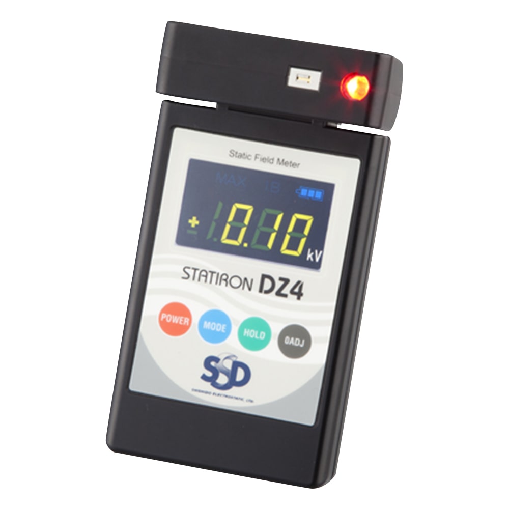 シシド静電気 静電気測定器 スタチロンDZ4 1台(ご注文単位1台)【直送品】