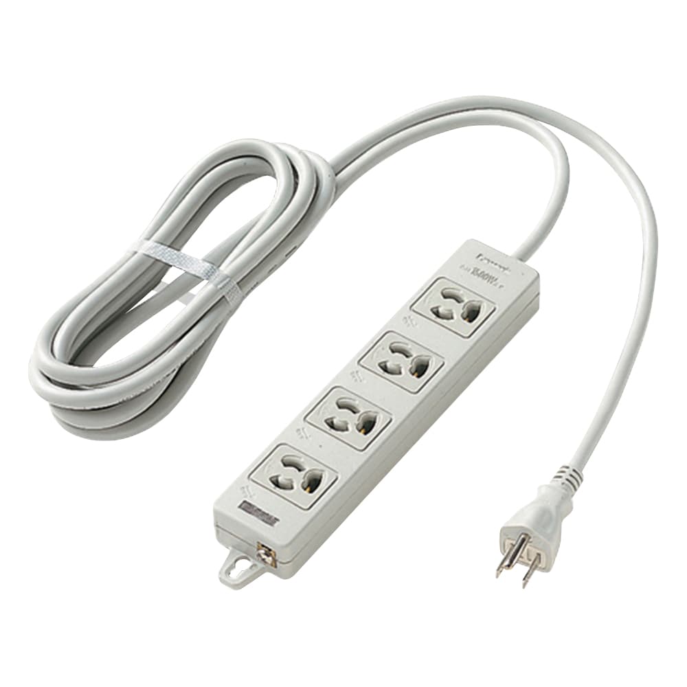 パナソニック OAタップ(接地15A形) 4個口 3m 電源表示・抜け止め形 WCH24343H 1個(ご注文単位1個)【直送品】