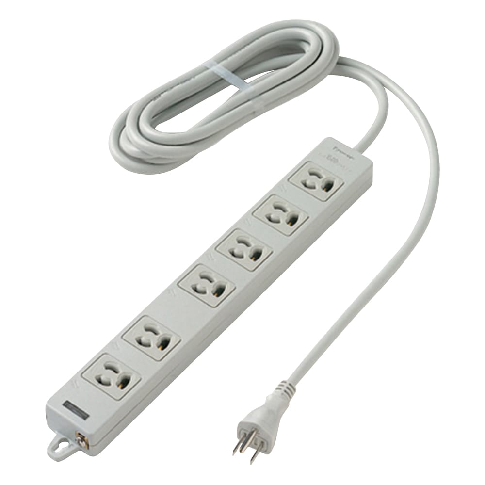 パナソニック OAタップ(接地15A形) 6個口 3m 電源表示・抜け止め形 WCH24363H 1個(ご注文単位1個)【直送品】