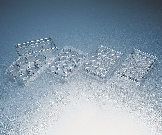 Corning(Falcon) セルカルチャープレート マルチウェルプレート・フタ付き 6ウェル 個包装 1箱(1枚×50袋入) 353046 1箱(ご注文単位1箱)【直送品】