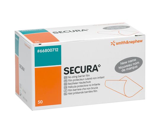 スミス&ネフュー セキューラノンアルコール 被膜 50枚入 66800712 1箱(ご注文単位1箱)【直送品】