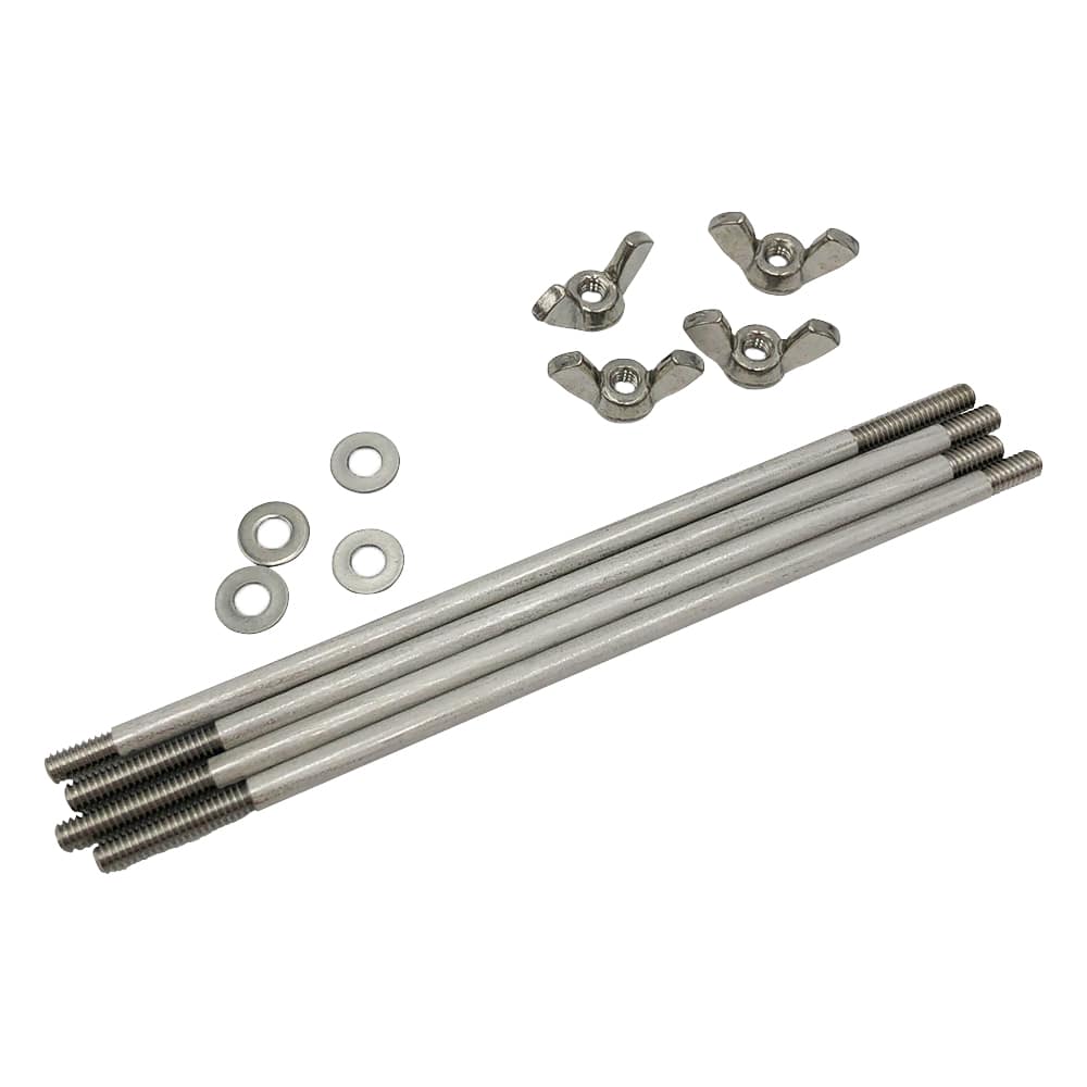 マスターフレックス ポンプヘッド連装用取付け金具(標準ヘッド・イージーロードヘッド用) ヘッド数2 1袋(4本入) 7013-05 1袋(ご注文単位1袋)【直送品】