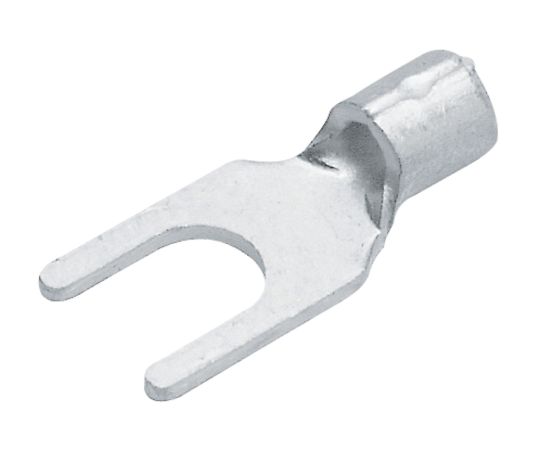 ニチフ端子工業 銅線用裸圧着端子(Y型) 20個入 HC1.25Y-4S 1パック(ご注文単位1パック)【直送品】