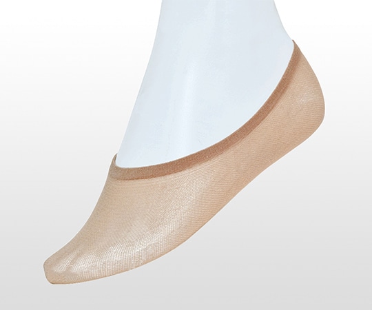 アズワン ディスポ靴下 (女性用)1袋(50足入) 1袋(ご注文単位1袋)【直送品】