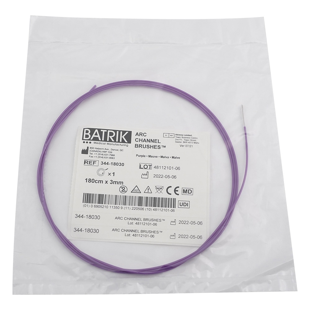 名優 内視鏡用ブラシ (1800/φ3×20mm) 1袋(3本入) 34-18030-3 1袋(ご注文単位1袋)【直送品】