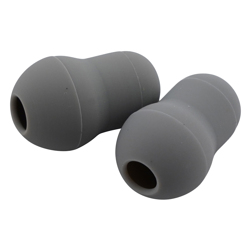 ナビス(アズワン) バイタルナビ聴診器 交換用ソフトイヤーピース グレー 小 1セット(ご注文単位1セット)【直送品】