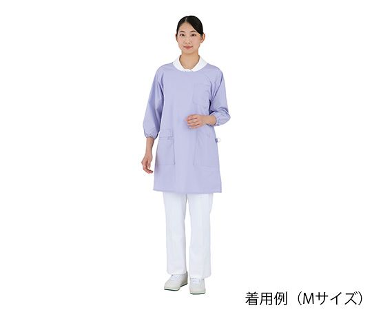 ナビス(アズワン) 予防衣 ラベンダー M 1枚(ご注文単位1枚)【直送品】