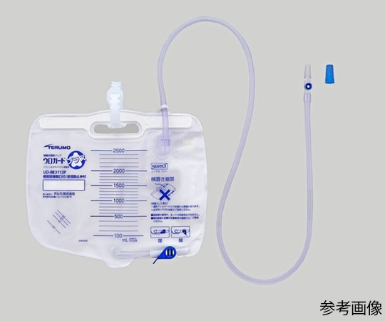 テルモ ウロガードプラス （閉鎖式導尿バッグ） 1箱（5個入）　UD-BE3012P 1箱（ご注文単位1箱）【直送品】