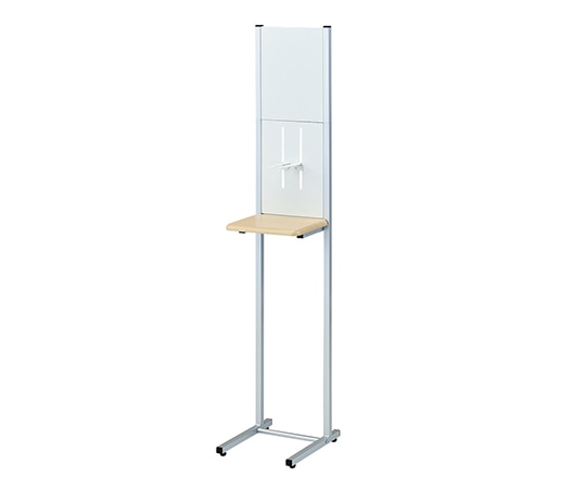 アズワン アルコール消毒液ポンプスタンド プレート付き AS-01P 1個(ご注文単位1個)【直送品】