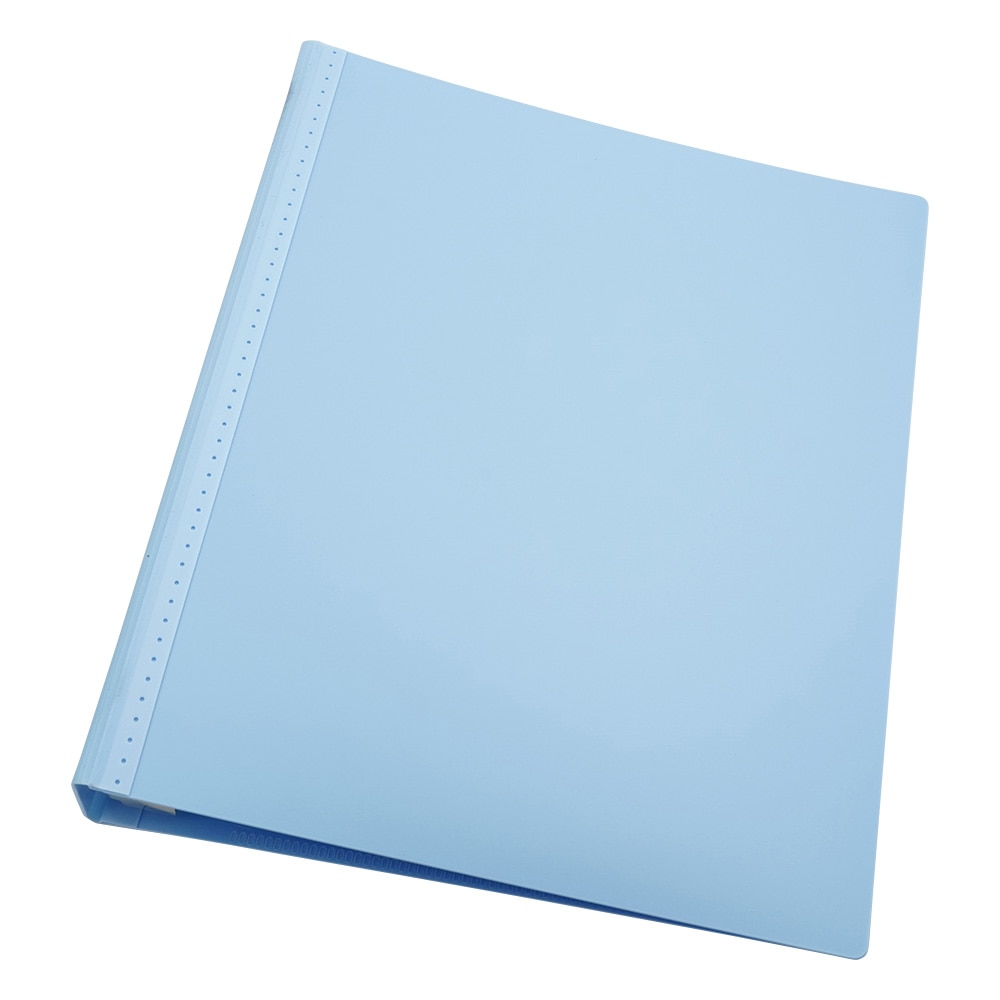 アズワン メディカルサポートブック A4・4穴 背幅41mm ブルー HB677-1 1冊(ご注文単位1冊)【直送品】