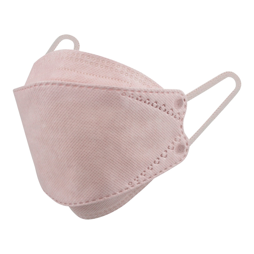 富士 口元空間広々マスク ピンク 20枚入 1箱(ご注文単位1箱)【直送品】