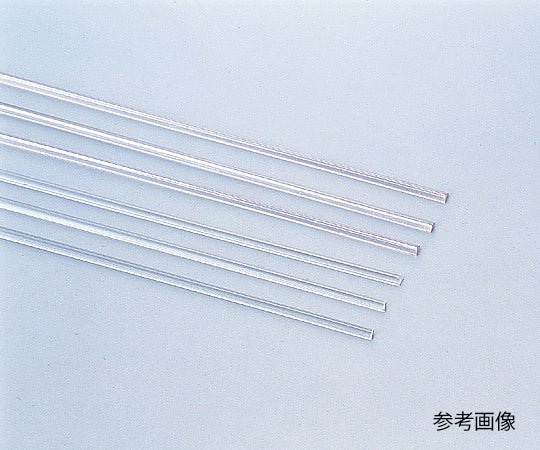 アズワン 接着補強棒 アクリル三角補強棒 1本(ご注文単位1本)【直送品】