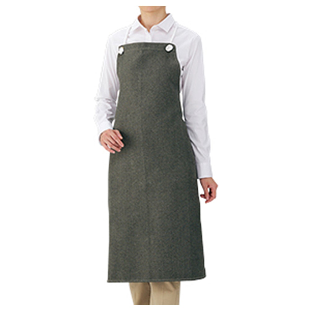 帝健 耐熱前掛 EMA-18 1枚(ご注文単位1枚)【直送品】