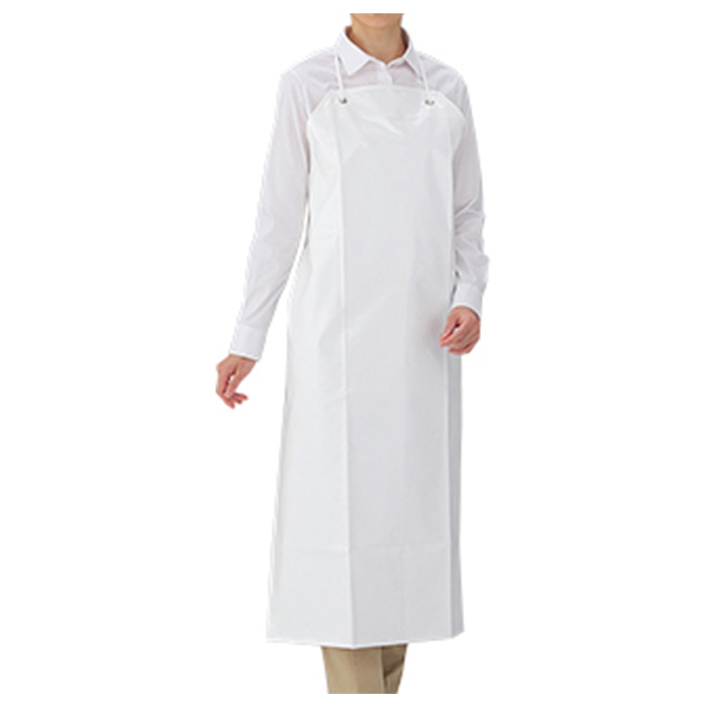 アズワン ウレタン前掛(耐溶剤) L 1枚(ご注文単位1枚)【直送品】