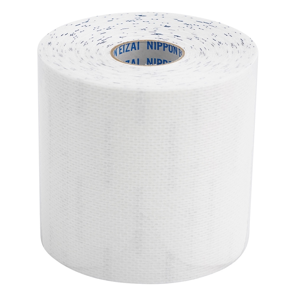 日本衛材 ミケールポア(粘着不織布包帯) 7号 75mm×10m 4巻 NE-235 1箱(ご注文単位1箱)【直送品】