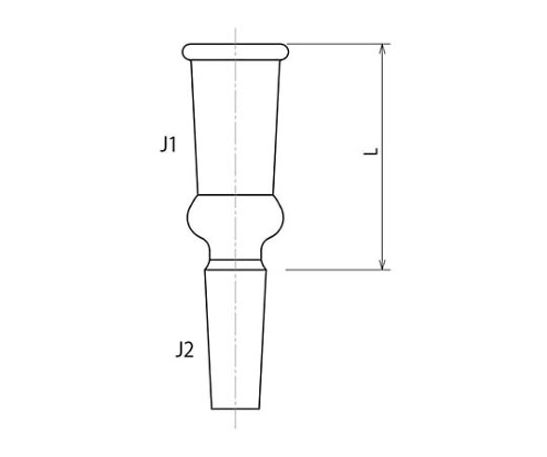 旭製作所 拡大アダプター　2300-4L1L 1個（ご注文単位1個）【直送品】