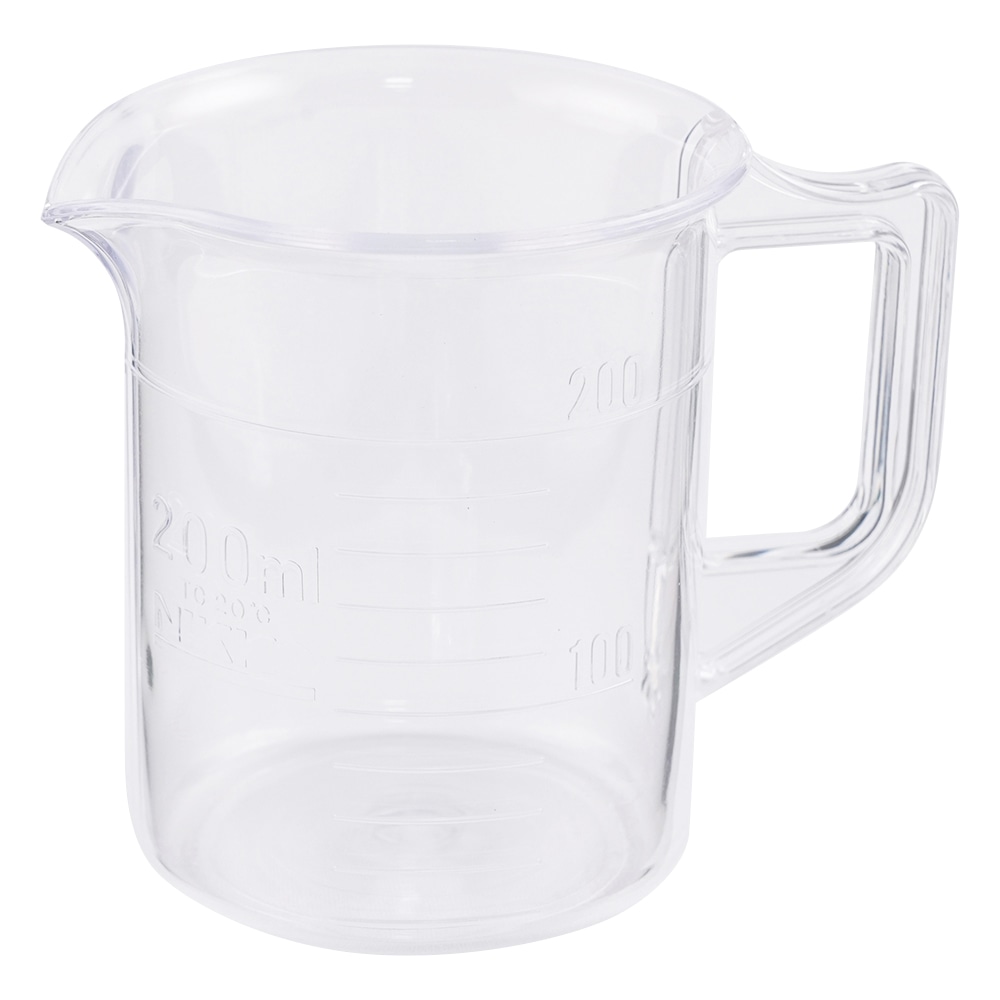 ニッコー・ハンセン 透明計量カップ 200mL 1個 3005-07 1個(ご注文単位1個)【直送品】