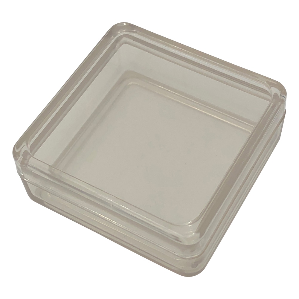 アズワン ABS非帯電角型ケース 36×36×14mm 50個 1型 1箱(ご注文単位1箱)【直送品】