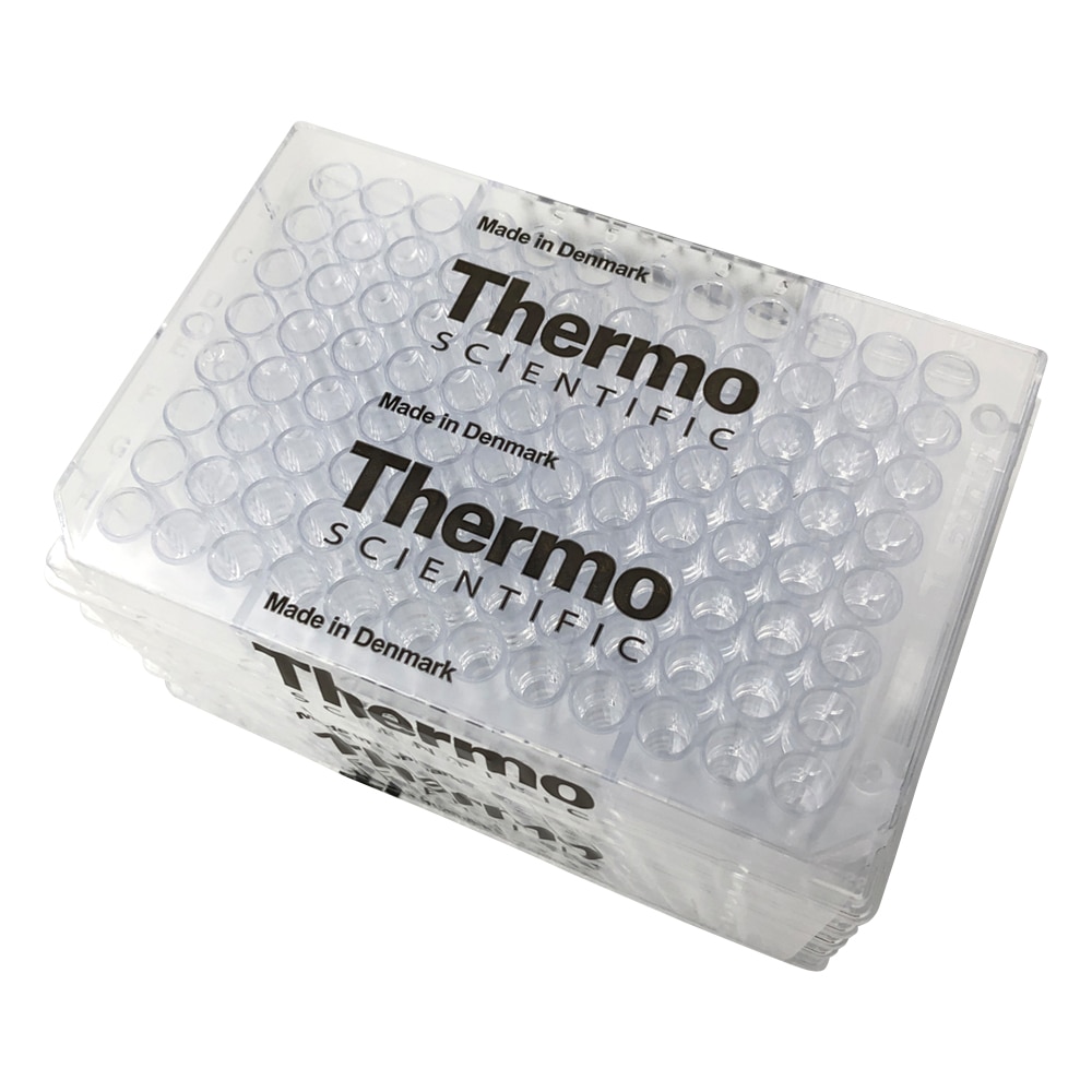 Nalge Nunc (サーモフィッシャーサイエンティフィック) マイクロウェルプレート(96ウェルプレート) 平底(フタ無し)・未滅菌 1箱(5枚×12袋入) 269620 1箱(ご注文単位1箱)【直送品】