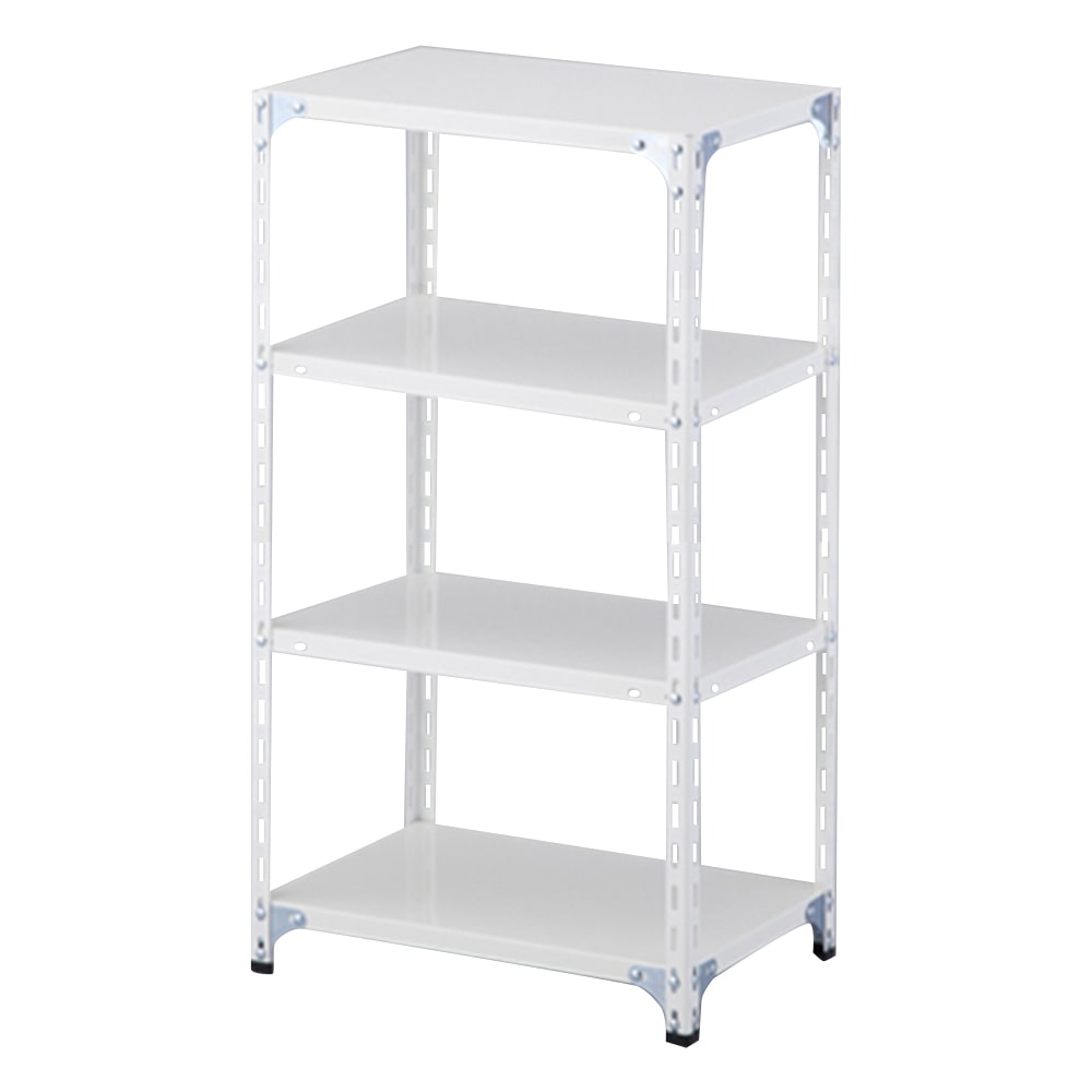 アズワン スチールラック 600×400×1200mm ホワイト H21999W 1台(ご注文単位1台)【直送品】