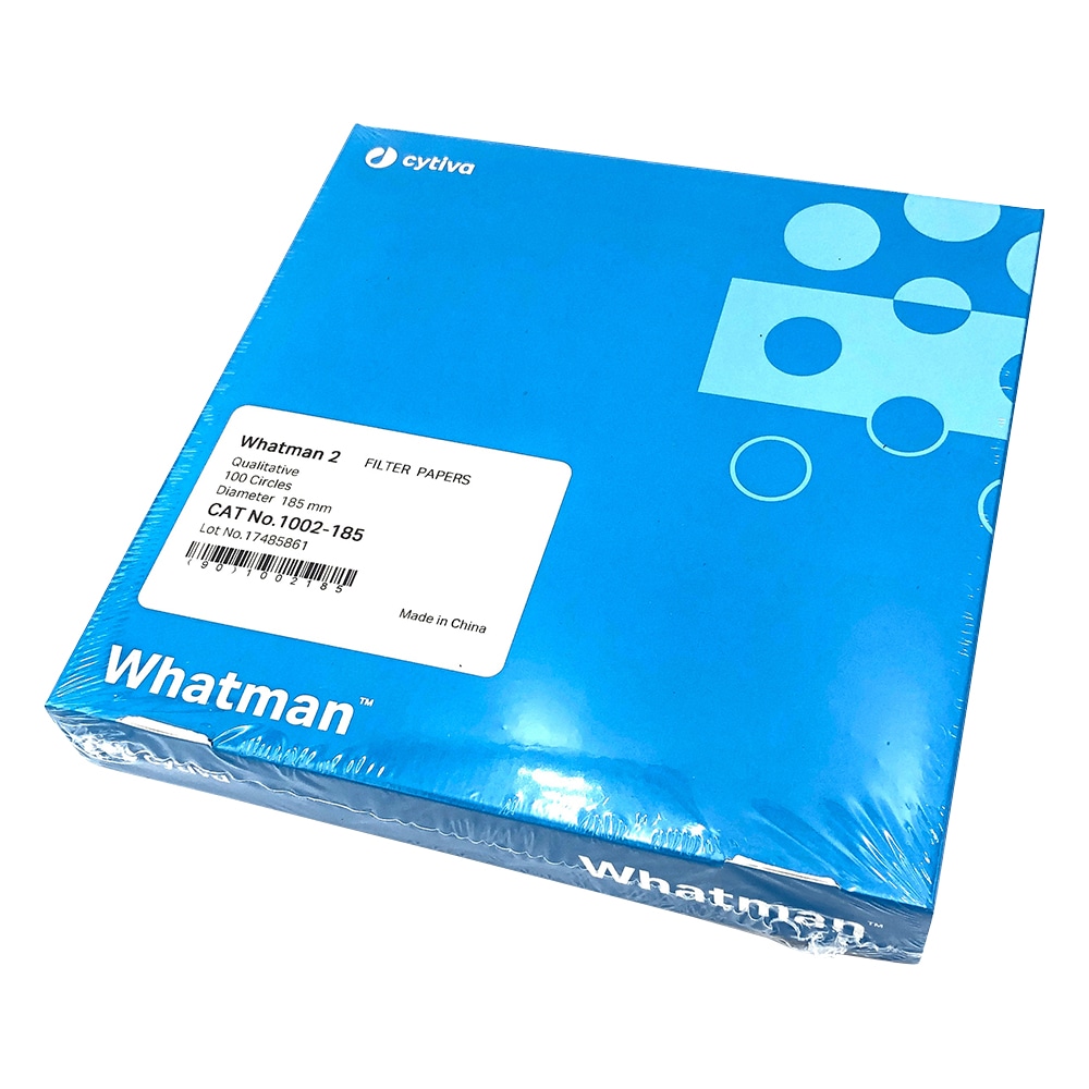 Cytiva (ワットマン） 定性濾紙　円形No.2　18.5cm　100枚入　1002-185 1箱（ご注文単位1箱）【直送品】