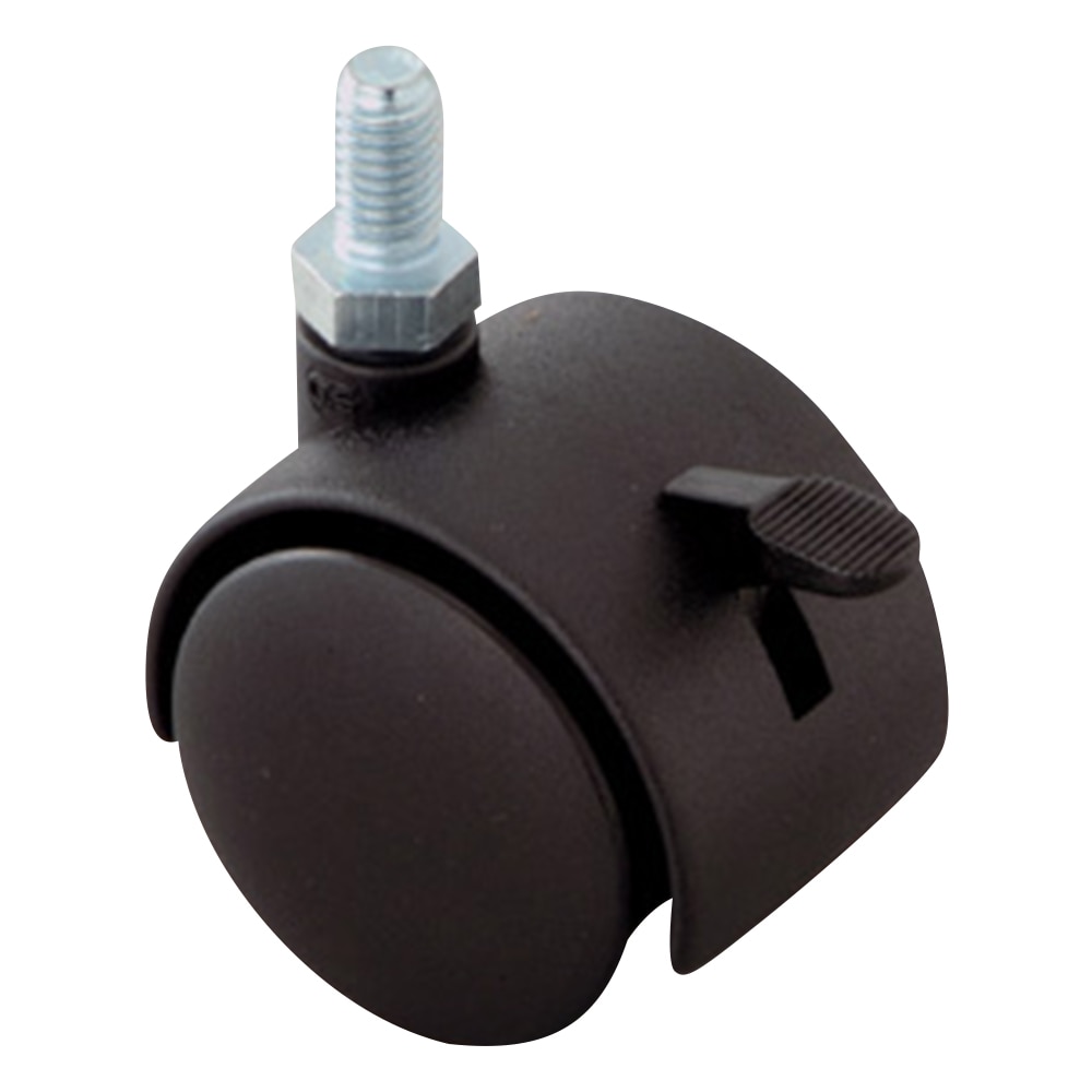 アズワン デジケーター用ナイロン製キャスター(4個セット・ストッパー付き) 1箱(ご注文単位1箱)【直送品】